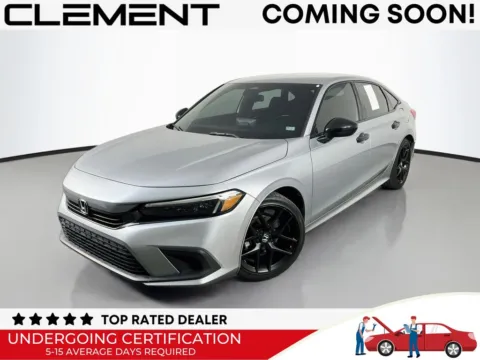 Silver 2023 Honda Civic Sport for sale in St. Charles, MO