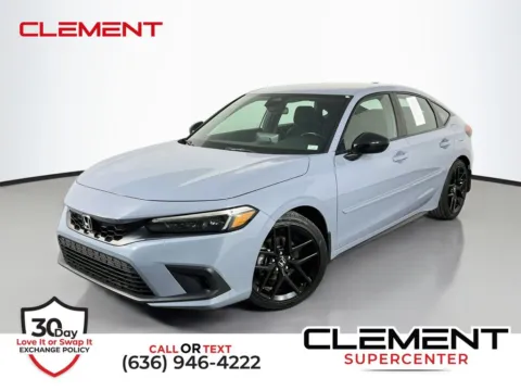 Blue 2022 Honda Civic Sport for sale in St. Charles, MO