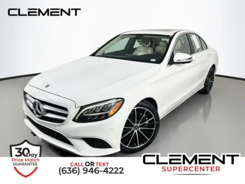 White 2021 Mercedes-Benz C-Class C 300 for sale in St. Charles, MO