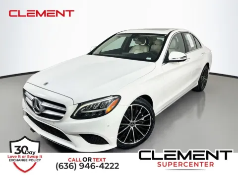 White 2021 Mercedes-Benz C-Class C 300 for sale in St. Charles, MO