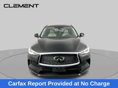 Photos of 2023 INFINITI QX50 LUXE for sale in St. Charles, MO at Clement Supercenter