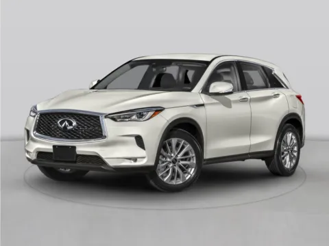 Black 2023 INFINITI QX50 LUXE for sale in St. Charles, MO