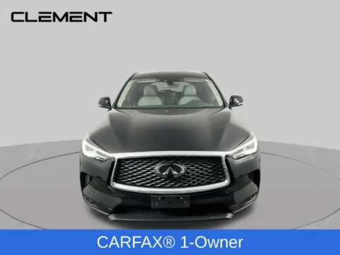 Photos of 2023 INFINITI QX50 LUXE for sale in St. Charles, MO at Clement Supercenter