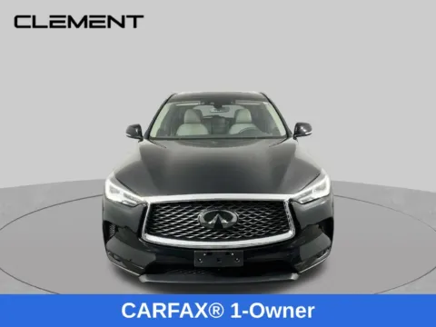 Photos of 2023 INFINITI QX50 LUXE for sale in St. Charles, MO at Clement Supercenter