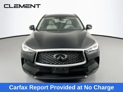 Photos of 2023 INFINITI QX50 LUXE for sale in St. Charles, MO at Clement Supercenter
