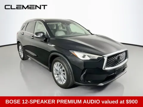 Another view of 2023 INFINITI QX50 LUXE for sale in St. Charles, MO at Clement Supercenter
