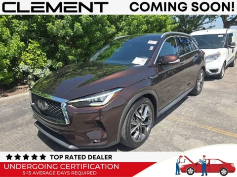 Brown 2020 INFINITI QX50 Sensory for sale in St. Charles, MO