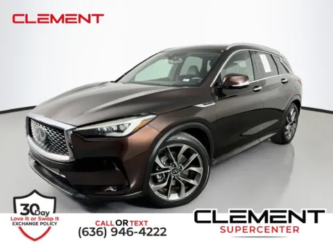 Brown 2020 INFINITI QX50 Sensory for sale in St. Charles, MO
