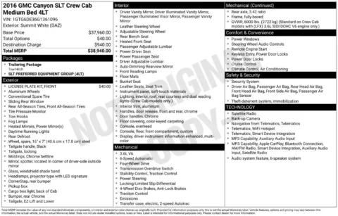 Photos of 2016 GMC Canyon SLT for sale in St. Charles, MO at Clement Supercenter