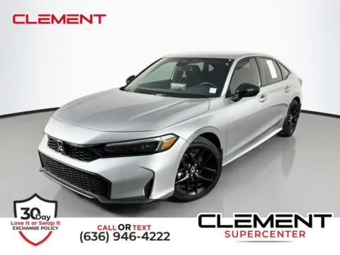 Silver 2025 Honda Civic Sport for sale in St. Charles, MO