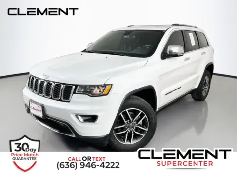 White 2019 Jeep Grand Cherokee Limited for sale in St. Charles, MO