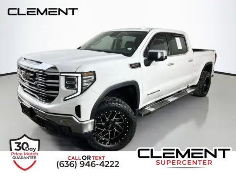 White 2023 GMC Sierra 1500 SLT for sale in St. Charles, MO