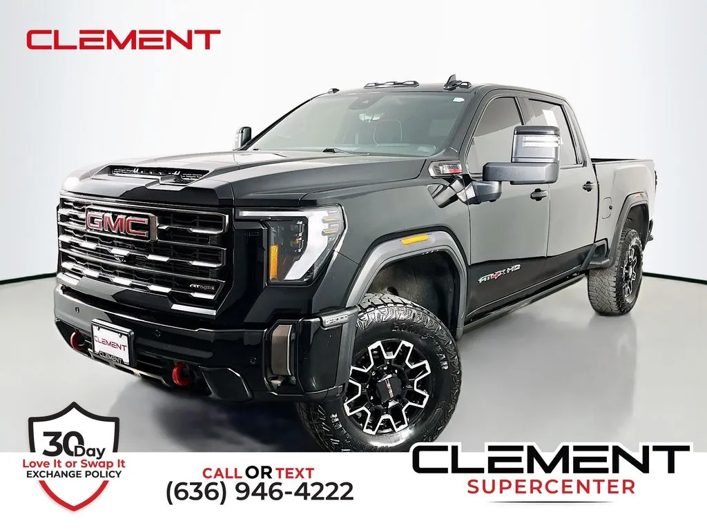 Black 2024 GMC Sierra 2500 HD AT4X for sale in St. Charles, MO