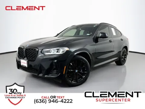 Black 2022 BMW X4 xDrive30i for sale in St. Charles, MO