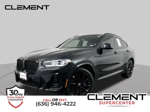 Black 2022 BMW X4 xDrive30i for sale in St. Charles, MO