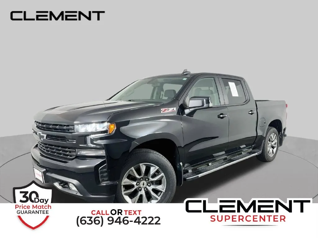 Black 2021 Chevrolet Silverado 1500 RST for sale in St. Charles, MO