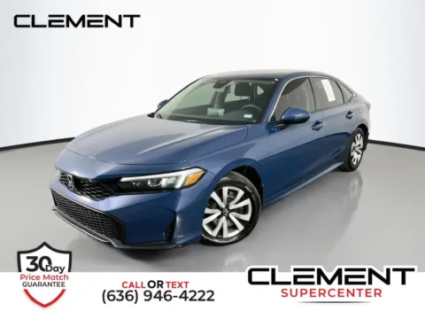 Blue 2026 Honda Civic LX for sale in St. Charles, MO