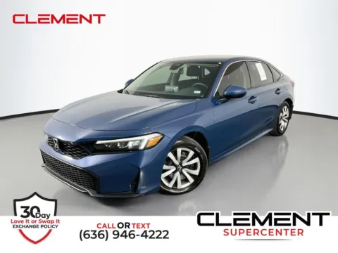 Blue 2026 Honda Civic LX for sale in St. Charles, MO