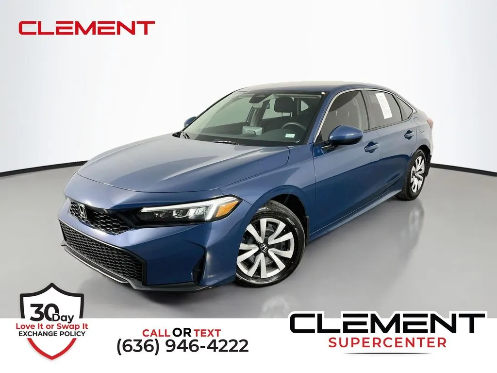 Blue 2026 Honda Civic LX for sale in St. Charles, MO
