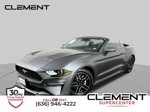 Gray 2023 Ford Mustang EcoBoost Premium for sale in St. Charles, MO