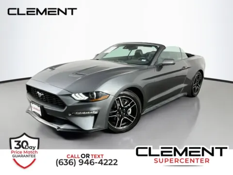 Gray 2023 Ford Mustang EcoBoost Premium for sale in St. Charles, MO