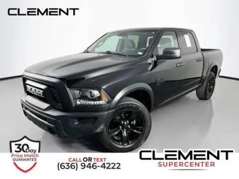 Black 2024 Ram 1500 Classic Warlock for sale in St. Charles, MO