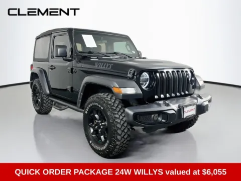 Another view of 2022 Jeep Wrangler Willys for sale in St. Charles, MO at Clement Supercenter