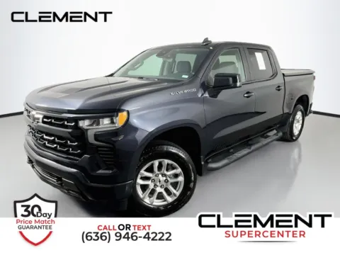 Gray 2023 Chevrolet Silverado 1500 RST for sale in St. Charles, MO