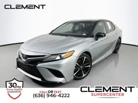 Black 2019 Toyota Camry XSE for sale in St. Charles, MO