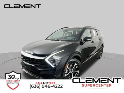 Black 2024 Kia Sportage Hybrid EX for sale in St. Charles, MO
