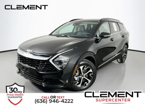 Black 2024 Kia Sportage Hybrid EX for sale in St. Charles, MO