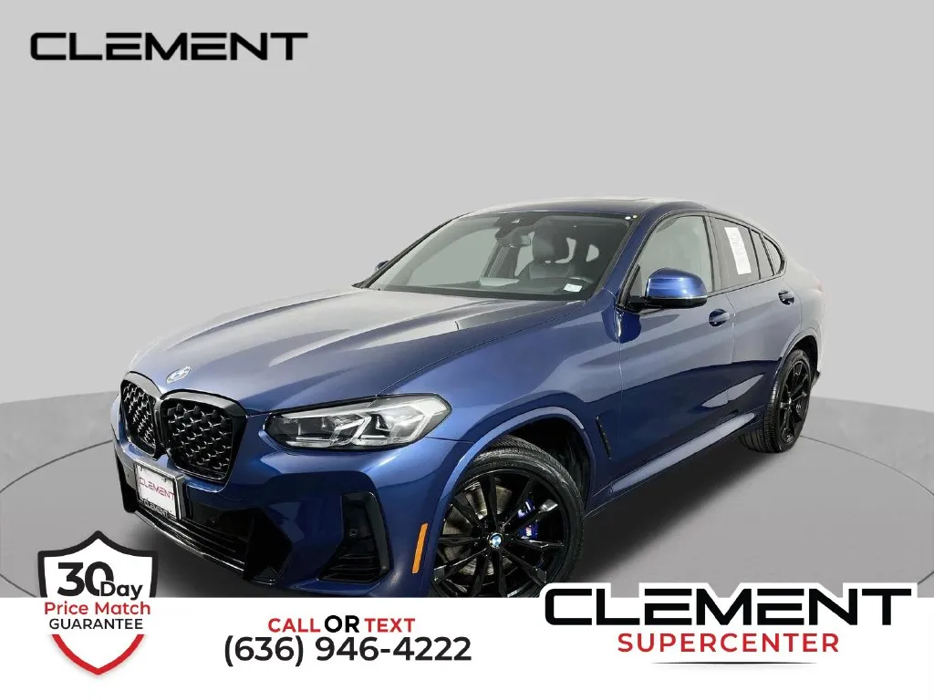 Blue 2023 BMW X4 xDrive30i for sale in St. Charles, MO