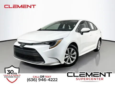 White 2024 Toyota Corolla LE for sale in St. Charles, MO