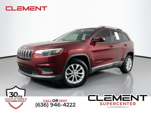 Red 2020 Jeep Cherokee Latitude for sale in St. Charles, MO