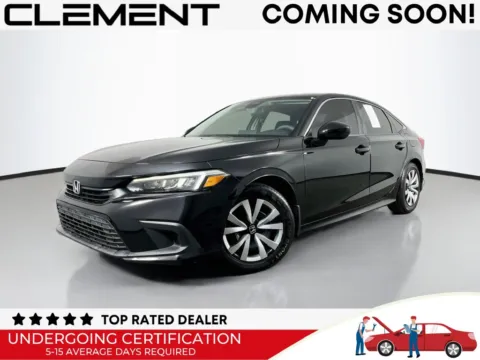 Black 2023 Honda Civic LX for sale in St. Charles, MO