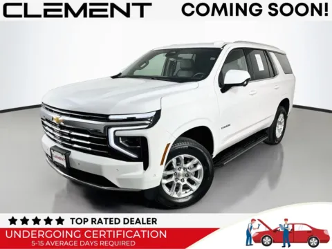 White 2025 Chevrolet Tahoe LT for sale in St. Charles, MO