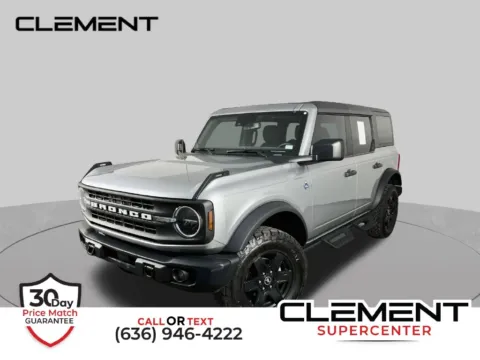 Silver 2024 Ford Bronco Black Diamond for sale in St. Charles, MO