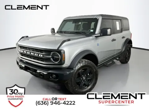 Silver 2024 Ford Bronco Black Diamond for sale in St. Charles, MO