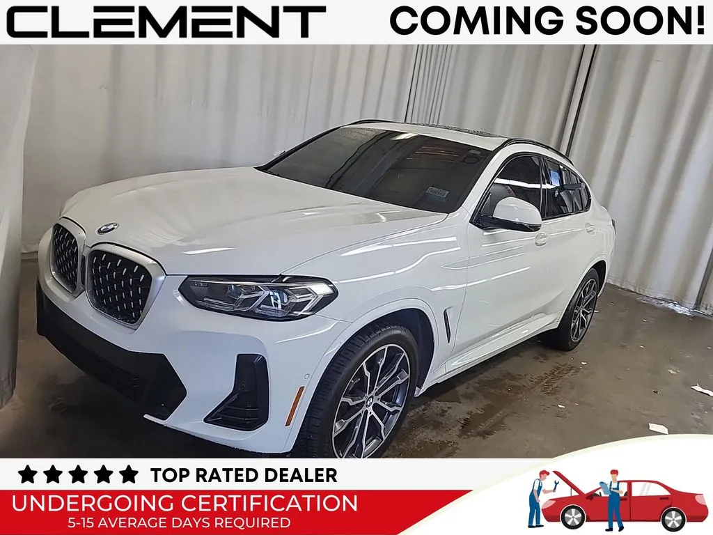 White 2022 BMW X4 xDrive30i for sale in St. Charles, MO