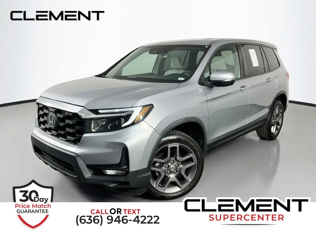 Silver 2023 Honda Passport EX-L for sale in St. Charles, MO
