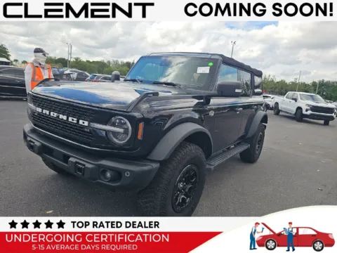 Black 2023 Ford Bronco Wildtrak for sale in St. Charles, MO