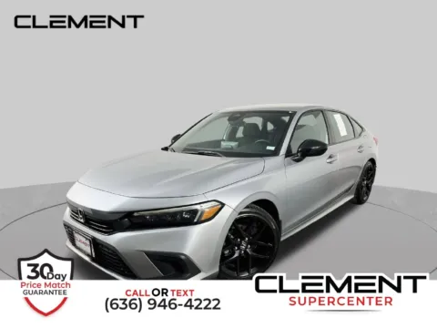 Silver 2023 Honda Civic Sport for sale in St. Charles, MO