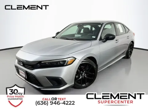 Silver 2023 Honda Civic Sport for sale in St. Charles, MO
