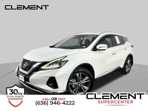 White 2019 Nissan Murano Platinum for sale in St. Charles, MO