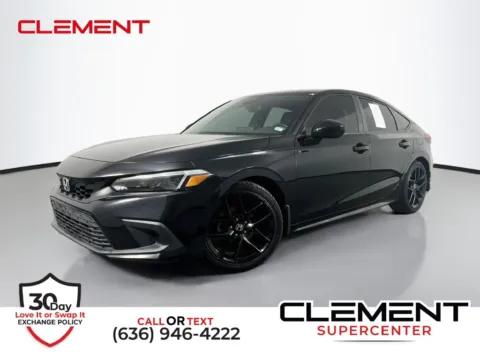 Black 2022 Honda Civic Sport for sale in St. Charles, MO