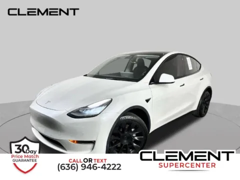 White 2021 Tesla Model Y Long Range for sale in St. Charles, MO