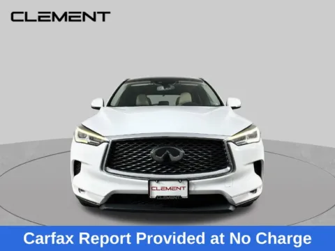 Photos of 2021 INFINITI QX50 LUXE for sale in St. Charles, MO at Clement Supercenter