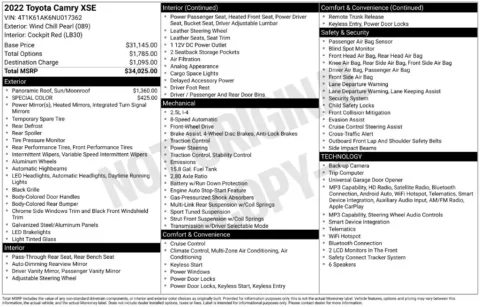 Photos of 2022 Toyota Camry XSE for sale in St. Charles, MO at Clement Supercenter