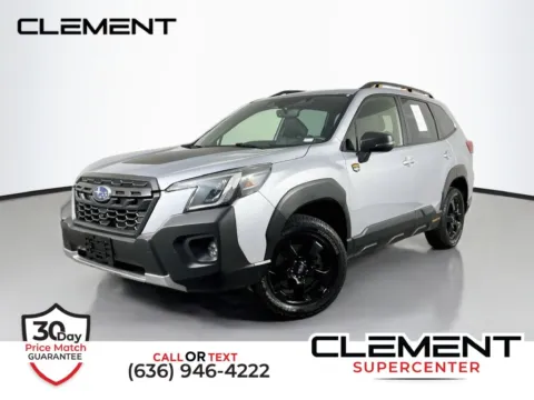 Silver 2023 Subaru Forester Wilderness for sale in St. Charles, MO