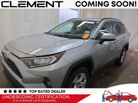 Silver 2021 Toyota RAV4 XLE for sale in St. Charles, MO